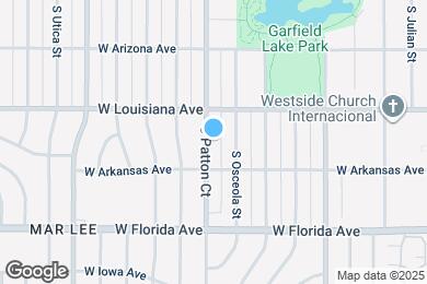 Map image of the property - 1356 S Patton Ct