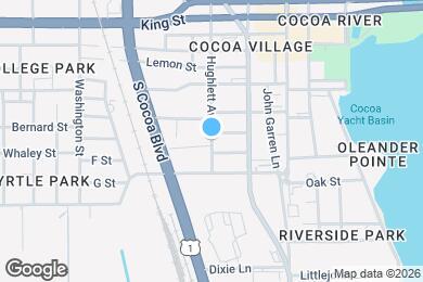 Map image of the property - 702 Hughlett Ave