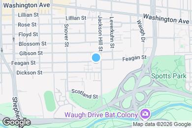 Map image of the property - 505 Jackson Hill St
