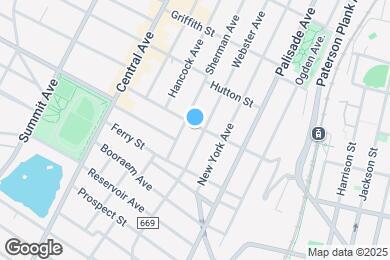 Map image of the property - 95 Webster Ave