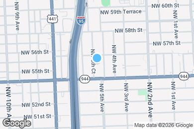 Map image of the property - 5509 NW 5th Ct