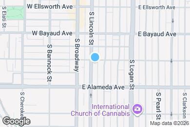 Map image of the property - 208 S Lincoln St