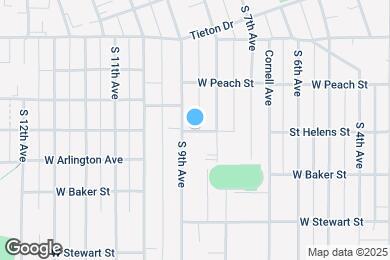 Map image of the property - 807 St Helens St