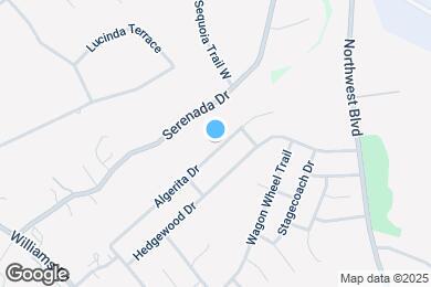 Map image of the property - 617 Algerita Dr