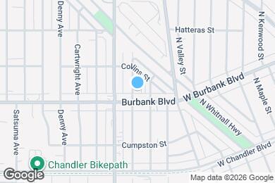 Map image of the property - 5614 Auckland Ave