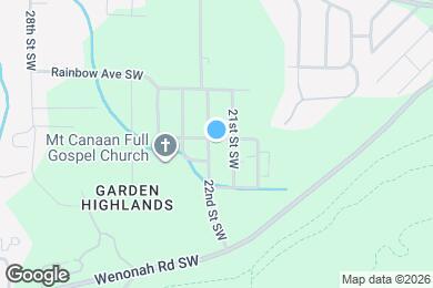 Map image of the property - 2701 22nd St SW