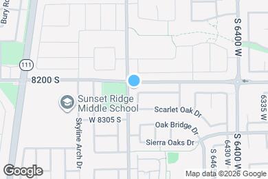 Map image of the property - 6672 W Valley Oak Dr
