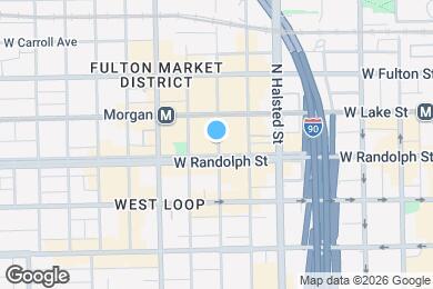 Map image of the property - 154 N Peoria St