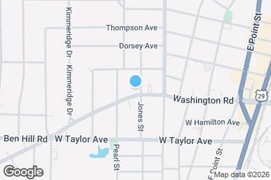 Map image of the property - 1851 Washington Rd
