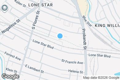 Map image of the property - 411 E Lachapelle