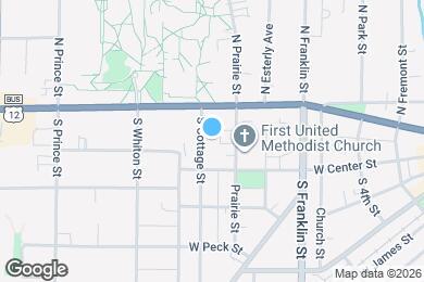 Map image of the property - 133 S Cottage St