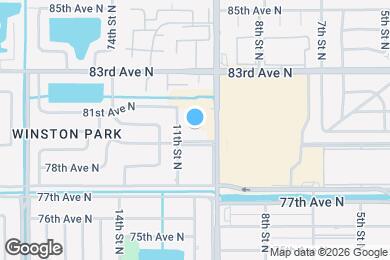 Map image of the property - 1051 79th Ave N