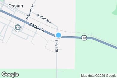 Map image of the property - 101 S Hall St
