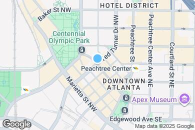 Map image of the property - 130 Luckie St NW