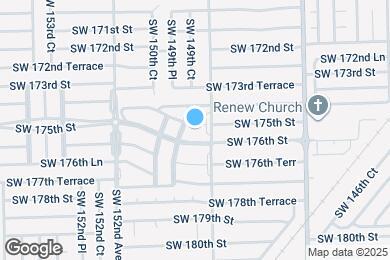 Map image of the property - 14932 SW 175th St
