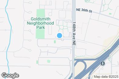 Map image of the property - 14620 NE 32nd St