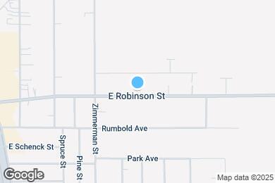Map image of the property - 770 E Robinson St