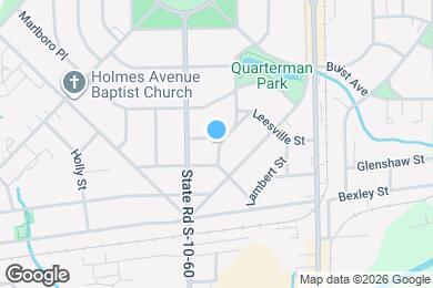 Map image of the property - 1175 Leesville St