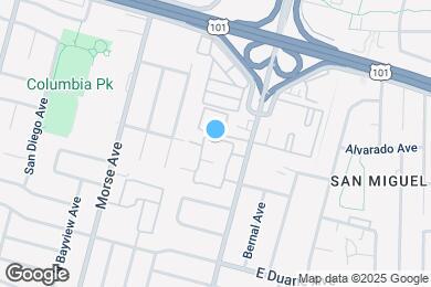 Map image of the property - 707 San Conrado Ter