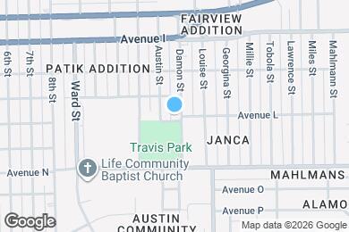 Map image of the property - 1326 Damon St