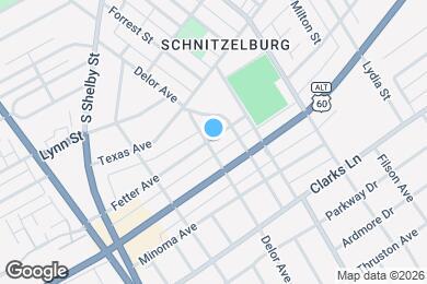 Map image of the property - 1215 Delor Ave