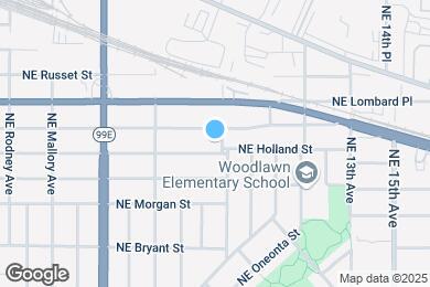 Map image of the property - 7321 NE 8th Ave