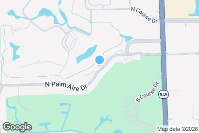Map image of the property - 2850 N Palm Aire Dr