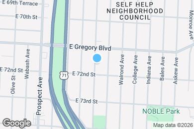Map image of the property - 7133 Agnes Ave