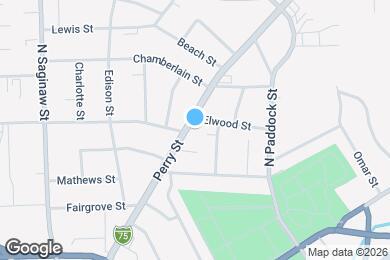 Map image of the property - 384 Perry St