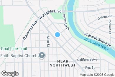 Map image of the property - 1132 Portage Ave