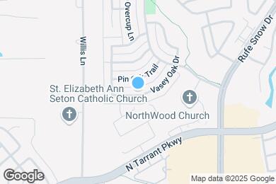 Map image of the property - 429 Vasey Oak Dr