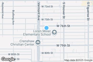 Map image of the property - 929 W 77th St