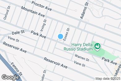 Map image of the property - 313 Park Ave