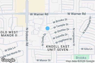 Map image of the property - 1756 N Cholla St