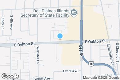 Map image of the property - 1060 E Oakton St