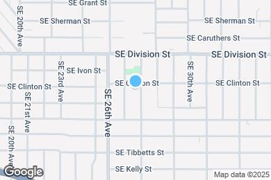 Map image of the property - 2715 SE 28th Ave