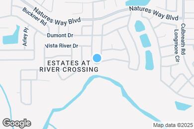 Map image of the property - 1925 River Crossing Dr
