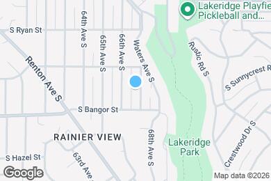 Map image of the property - 10433 67th Ave S