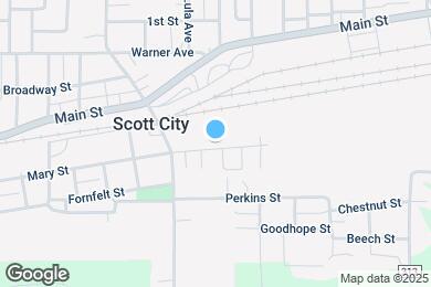 Map image of the property - 1300 W Mar Elm St