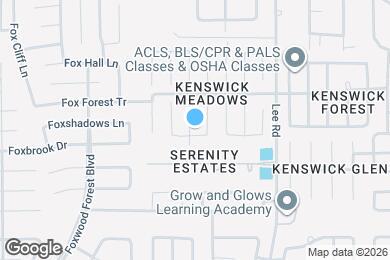 Map image of the property - 21106 Wortham Oaks Dr