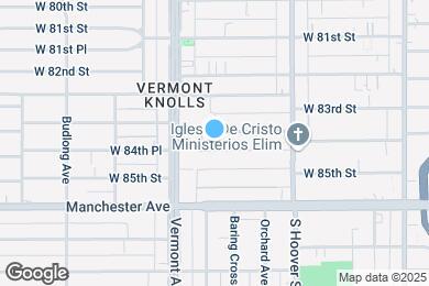 Map image of the property - 926 W 84th St