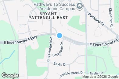 Map image of the property - 2884 E Eisenhower Pky