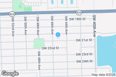 Map image of the property - 4429 SW 21st St