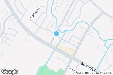 Map image of the property - 8114 Bayou Fountain Ave
