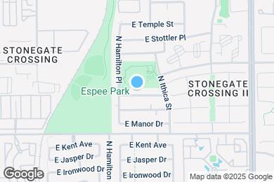 Map image of the property - 646 E Gila Ln