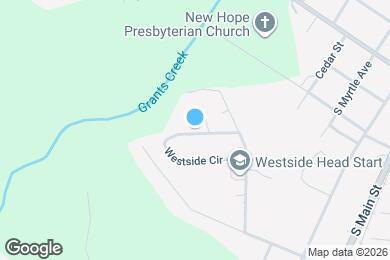 Map image of the property - 561 Westside Cir