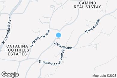 Map image of the property - 5310 N Camino Real