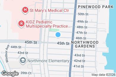 Map image of the property - 708 46th St