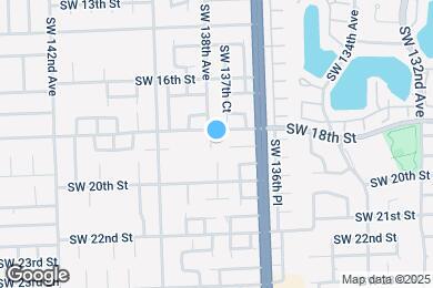 Map image of the property - 1843 SW 138th Ave