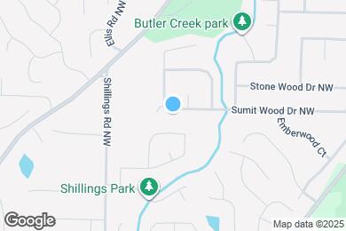 Map image of the property - 5040 Sumit Wood Dr NW